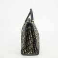 Christian Dior Blue Trotter Canvas Mini Boston Bag #4783 by Bolt Boutique