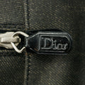 Christian Dior Canage Hand Bag Leather Gray Silver Hardware #3043 by Bolt Boutique