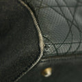 Christian Dior Canage Hand Bag Leather Gray Silver Hardware #3043 by Bolt Boutique