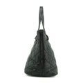 Christian Dior Cannage Panarea Coated Canvas Tote Bag Black Small #3179 by Bolt Boutique