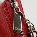 Christian Dior Cannage Patent Pink Zip Around Wallet #3435 by Bolt Boutique