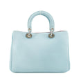 Christian Dior Diorissimo Blue Leather Shoulder Bag #9231 by Bolt Boutique
