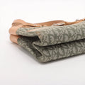 Christian Dior Diorissimo Trotter Canvas &amp; Leather Tote Bag Green x Beige #2516 by Bolt Boutique