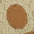 Christian Dior Honeycomb Canvas Chain Shoulder Bag Beige Brown Gold Hardware #3060 by Bolt Boutique