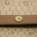 Christian Dior Honeycomb PVC Beige Clutch Bag #3653 by Bolt Boutique
