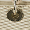 Christian Dior Ivory Canvas x Leather 2WAY Tote Bag #9994 by Bolt Boutique