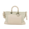 Christian Dior Ivory Canvas x Leather 2WAY Tote Bag #9994