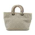Christian Dior Lady Dior Grey Leather Tote Bag #5764 by Bolt Boutique