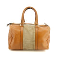 Christian Dior Leather x Suede Brown Boston Bag #3448 by Bolt Boutique