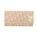 Christian Dior Monogram Girly Flap Trotter Wallet Pink #3096 by Bolt Boutique