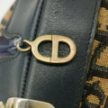 Christian Dior Navy Blue Trotter Canvas Mini Boston Bag #9337 by Bolt Boutique