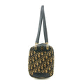 Christian Dior Navy Blue Trotter Canvas Mini Boston Bag #9337 by Bolt Boutique