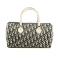 Christian Dior No.1 Blue Trotter Canvas Coated Mini Boston Bag #3441 by Bolt Boutique