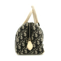 Christian Dior No.1 Blue Trotter Canvas Coated Mini Boston Bag #3441 by Bolt Boutique