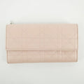Christian Dior Pink Cannage Leather Long Wallet #2648 by Bolt Boutique