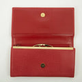 Christian Dior Red Leather Long Wallet #2465 by Bolt Boutique