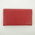 Christian Dior Red Leather Long Wallet #2465 by Bolt Boutique