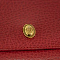 Christian Dior Red Leather Long Wallet #2465 by Bolt Boutique