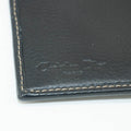 Christian Dior Saddle Black Leather Long Trifold Wallet #3690 by Bolt Boutique
