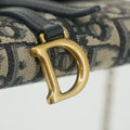 Christian Dior Saddle Navy Fabric 43-MA-0250 Shoulder Bag #9232 by Bolt Boutique