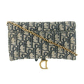 Christian Dior Saddle Navy Fabric 43-MA-0250 Shoulder Bag #9232 by Bolt Boutique