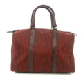 Christian Dior Trotter Oblique Canvas Boston Bag Red #9377 by Bolt Boutique
