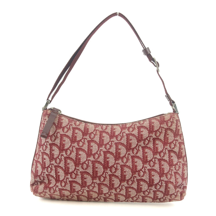 Christian Dior Trotter Oblique Red Shoulder Bag #9213 by Bolt Boutique