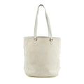 Christian Dior White Diorissimo Canvas Small Shoulder Bag #3655 by Bolt Boutique