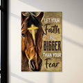 Christian Horse Painting Sign by Tailored Canvases