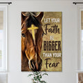 Christian Horse Painting Sign by Tailored Canvases
