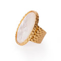 Statement Ring - Pearl by Christina Greene