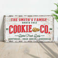 Christmas Cookie Co Sign by Tailored Canvases