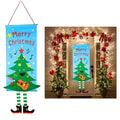 Christmas Door Hanging Flag Decor by DailySale