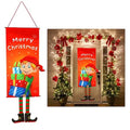Christmas Door Hanging Flag Decor by DailySale