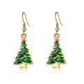 Christmas Ear Decor Hooks Creative Ladies Holiday Earrings by DailySale