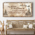 Christmas Eve Farmhouse Sign by Tailored Canvases