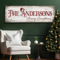 Christmas Family Name Sign II by Tailored Canvases