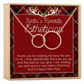 Christmas Gift Esthetician Interlocking Circles Necklace by Dear Ava
