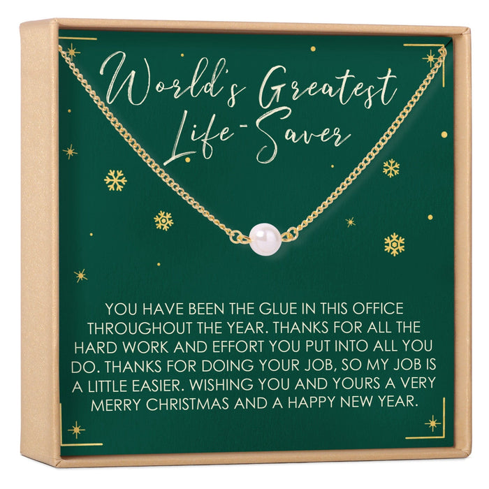 Christmas Gift for Administrative Assistant Necklace, Multiple Styles by Dear Ava