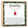 Christmas Gift for Aunt Gemstone Necklace
