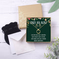 Christmas Gift for Aunt Linked Circles Earring and Necklace Jewelry Set by Dear Ava