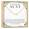 Christmas Gift for Aunt Necklace, Multiple Styles by Dear Ava