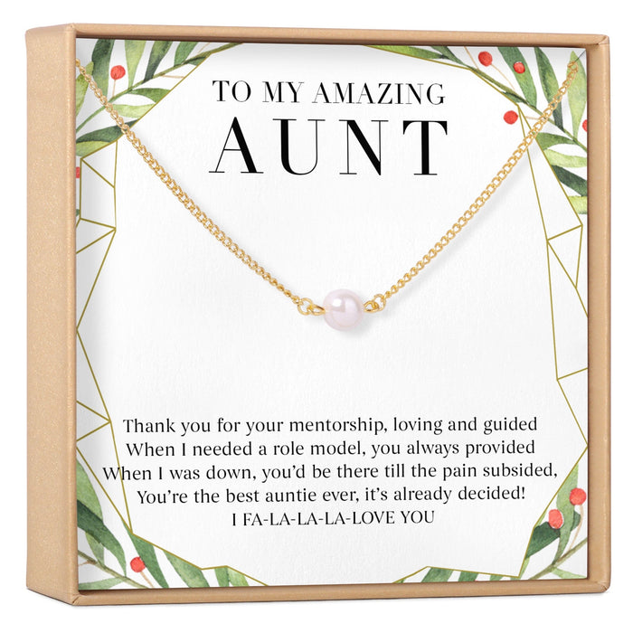 Christmas Gift for Aunt Necklace, Multiple Styles by Dear Ava