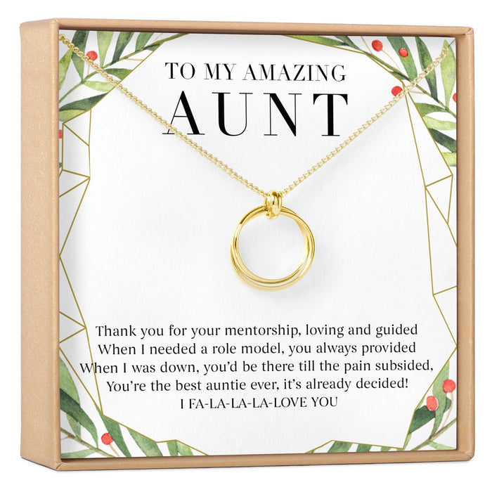 Christmas Gift for Aunt Necklace, Multiple Styles by Dear Ava