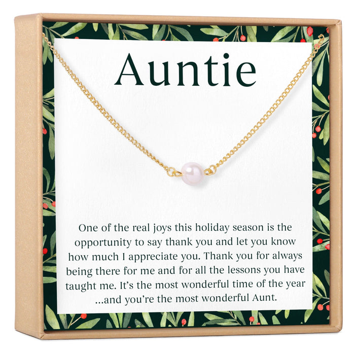 Christmas Gift for Aunt Necklace, Multiple Styles by Dear Ava