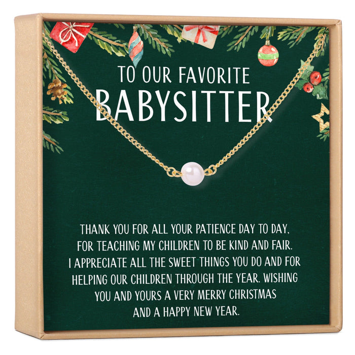Christmas Gift for Babysitter Necklace, Multiple Styles by Dear Ava