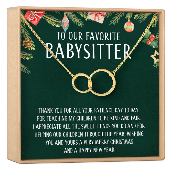 Christmas Gift for Babysitter Necklace, Multiple Styles by Dear Ava