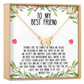 Christmas Gift for Best Friend Butterfly Pendant Necklace by Dear Ava
