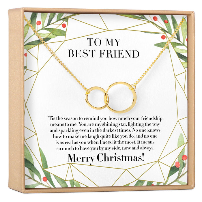 Christmas Gift for Best Friend Necklace by Dear Ava