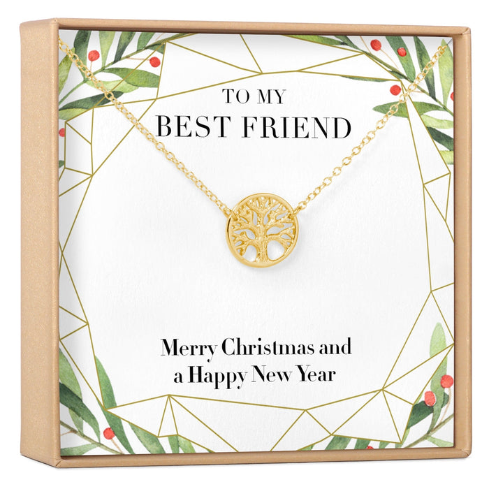 Christmas Gift for Best Friend Necklace by Dear Ava